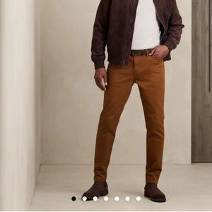 Banana Republic Men’s Travel Pant Slim Fit Jean 32x32 NEW NWT